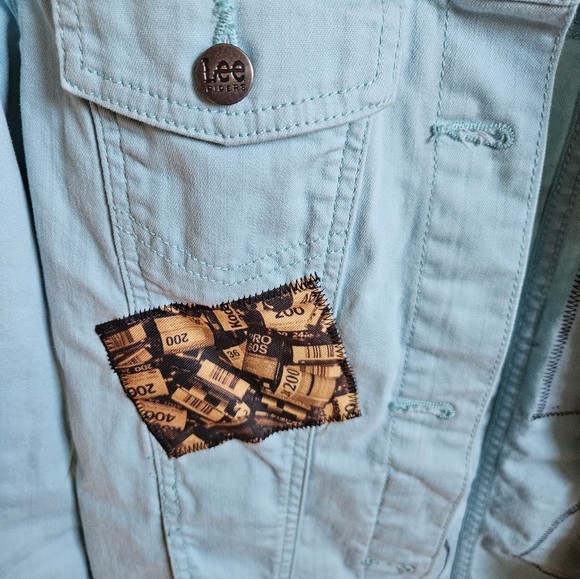 Kodak photo embroidered denim jacket - Picture 2 of 6